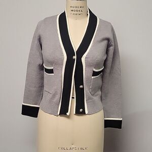 J. ING button cardigan. Size S